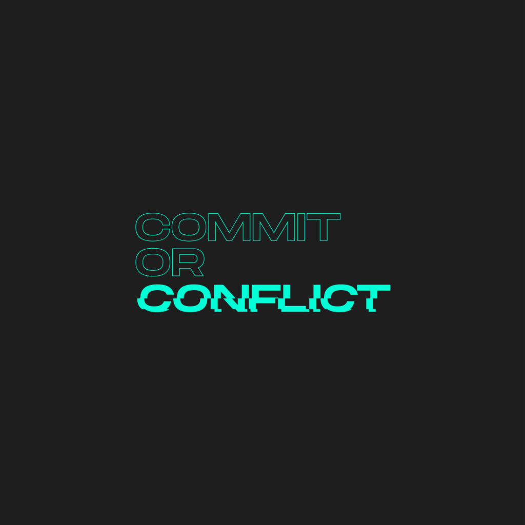 Logo commit or conflict
